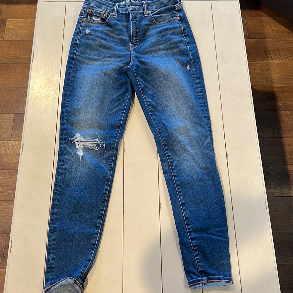 EUC American Eagle Hi Rise Jegging
